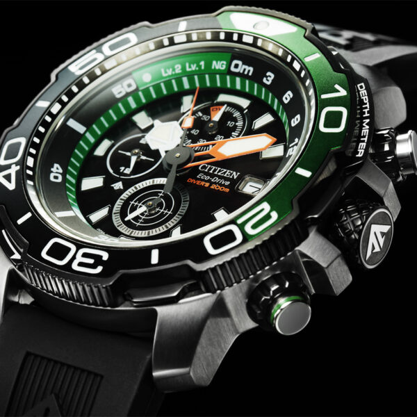 Citizen Promaster Preto/Verde BJ2168-01E - Image 3