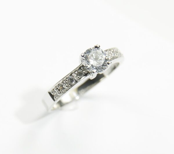 Anel Ouro  19.20 Kilates com   Zirconias - Image 3