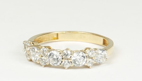 Anel Ouro  19.20 Kilates com   Zirconias - Image 3