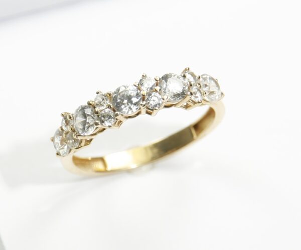 Anel Ouro  19.20 Kilates com   Zirconias - Image 4