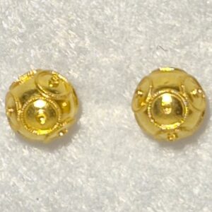 Brincos Ouro  19.20 Kilates com Conta Minhota