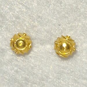 Brincos Ouro 19.20 Kilates com Conta Minhota