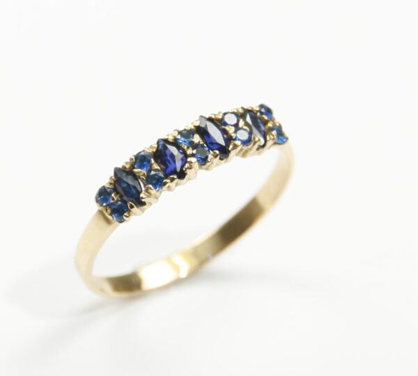 Anel Ouro  19.20 Kilates com  Zirconias - Image 5