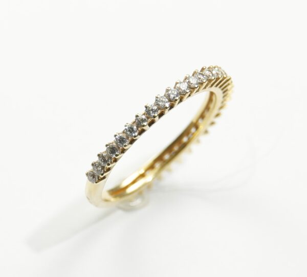 Anel Ouro  19.20 Kilates com  Zirconias - Image 4