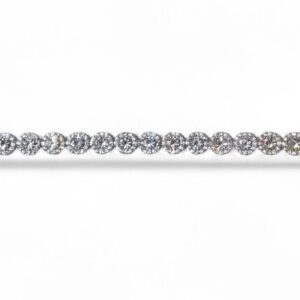 Pulseira de Prata com Zirconias