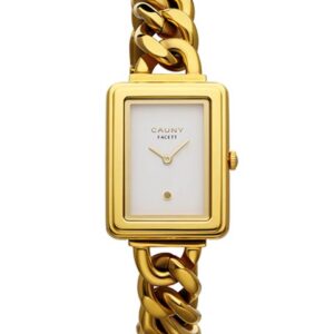 Cauny Facett Diamond Gold Relógio Mulher CFT007